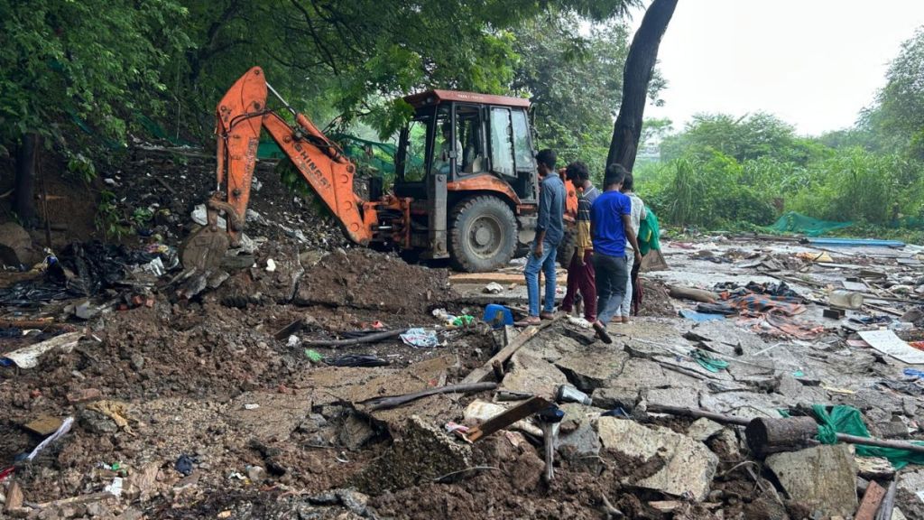CIDCO conducts strict demolition drive against unauthorized constructions Panvel Belapur