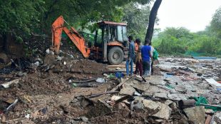 CIDCO conducts strict demolition drive against unauthorized constructions Panvel Belapur