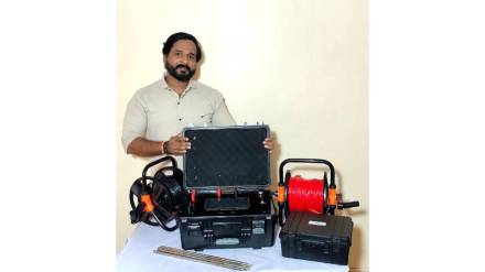 A researcher from Shahapur village has developed a device to detect groundwater
