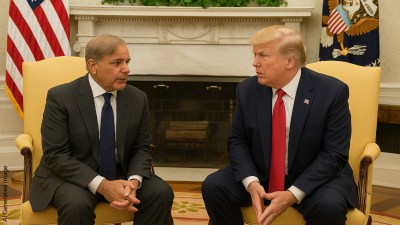 ‘माय फ्रेंड मोदी’ म्हणणाऱ्या ट्रम्प यांची पाकशी जवळीक; शरीफ यांच्याशी बंद दाराआड चर्चा!