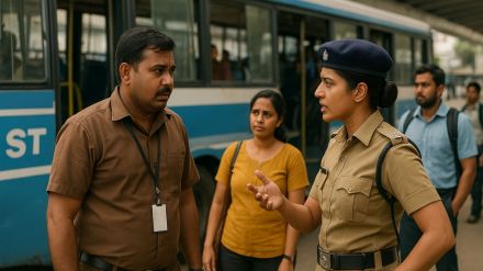 false molestation allegation against ST bus conductor in Sakoli Bhandara police inquiry delayed passengers false molestation allegation against ST bus conductor in Sakoli Bhandara police inquiry delayed passengers