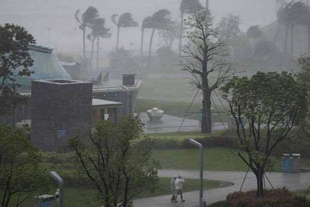 typhoon ragasa in pictures