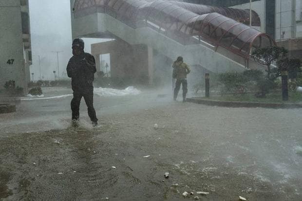 typhoon ragasa in pictures