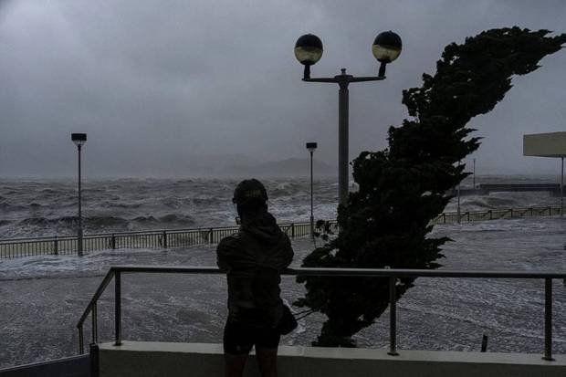 typhoon ragasa in pictures