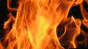 Massive fire Goregaon Shalimar building Siddhi Ganesh Society no injuries reported
