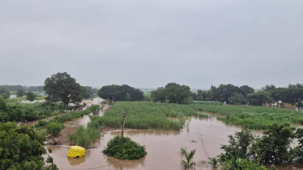 Ahmednagar flood news in marathi