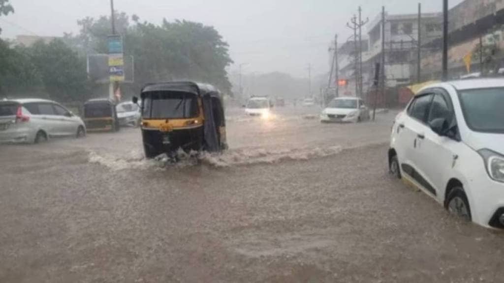 heavy rain in jalna city