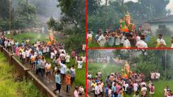 Ganeshotsav 2025: सावंतवाडी: मळगाव येथील माळीच्या घरातील गणपतीला सातव्या दिवशी जल्लोषात निरोप