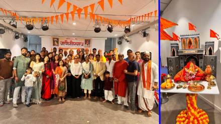 Ganesh Chaturthi celebrated in Barcelona, ​​Spain