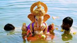 Ganesh Visarjan 2025: सातारा जिल्ह्यात पर्यावरणपूरक विसर्जनासाठी पुढाकार; १४२३ ग्रामपंचायतींमध्ये नैसर्गिक तळी, पडक्या विहिरी, कुंडांचा वापर