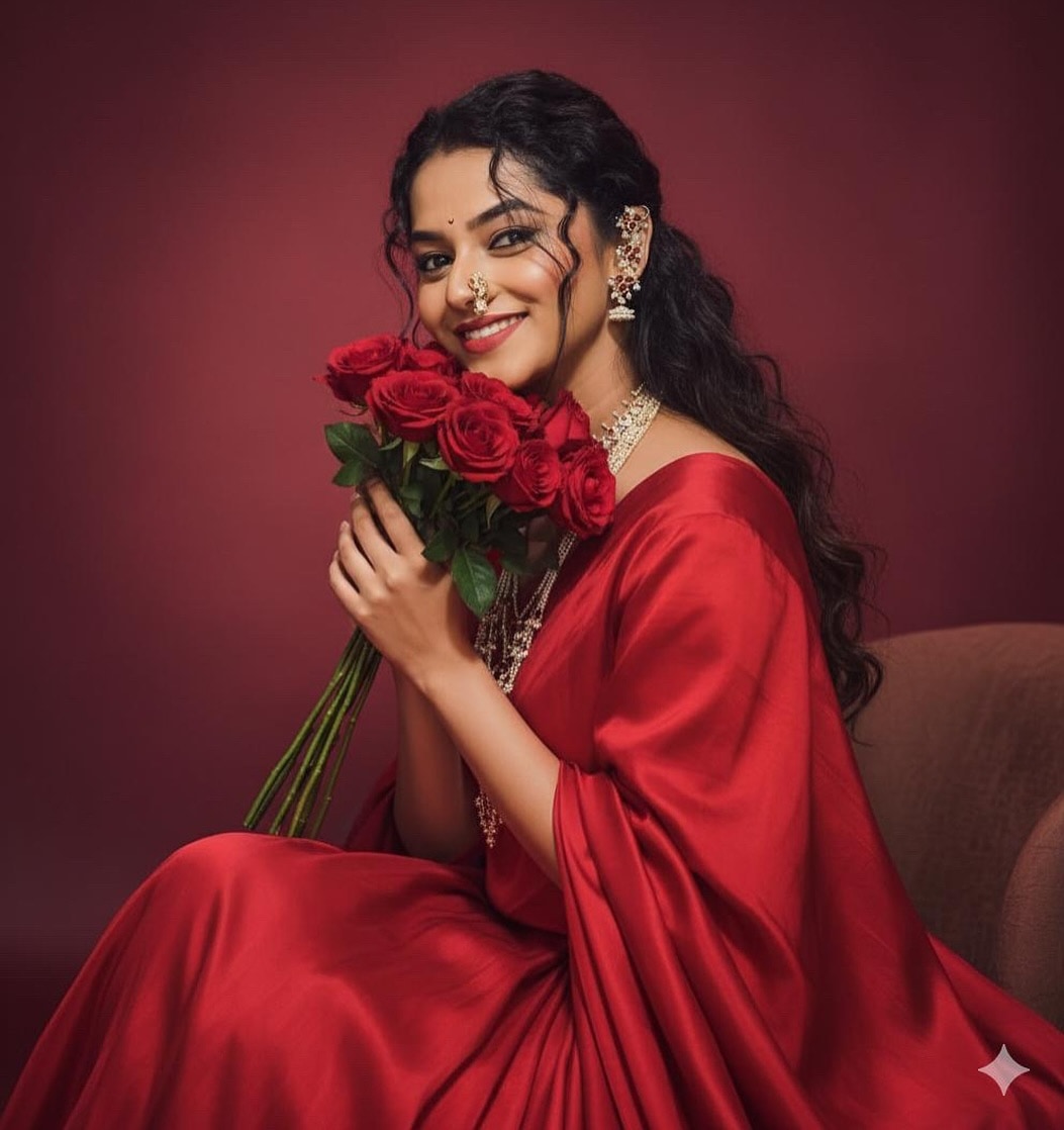 gemini saree trend for girls, google gemini photo trend, popular marathi actress looks viral on social media