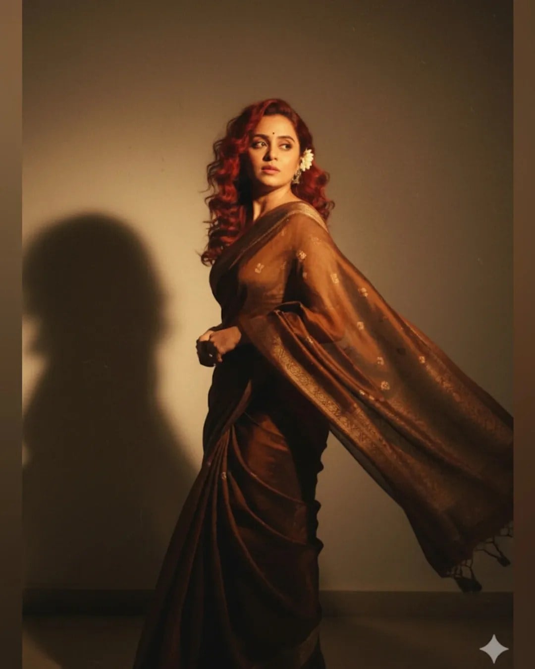 gemini saree trend for girls, google gemini photo trend, popular marathi actress looks viral on social media