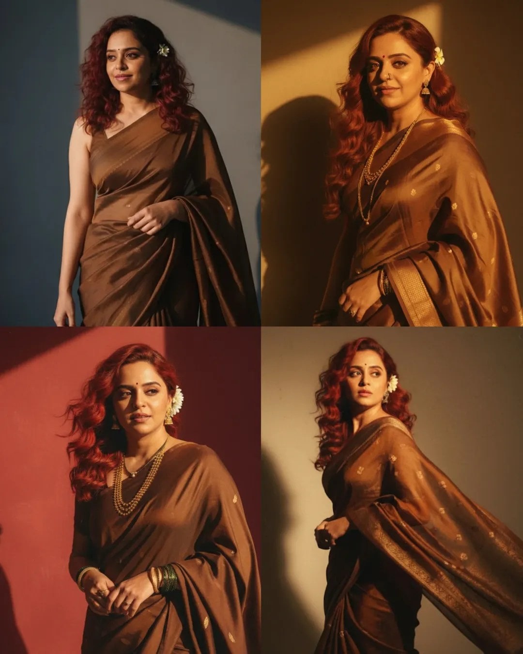 gemini saree trend for girls, google gemini photo trend, popular marathi actress looks viral on social media