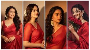 gemini saree trend for girls, google gemini photo trend, popular marathi actress looks viral on social media