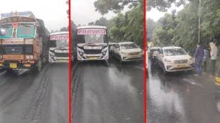 Severe traffic jam on Ghodbunder road due to vehicles being stopped
