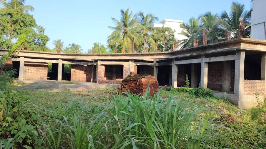 Work on the Government Deaf and Mute School has been stalled