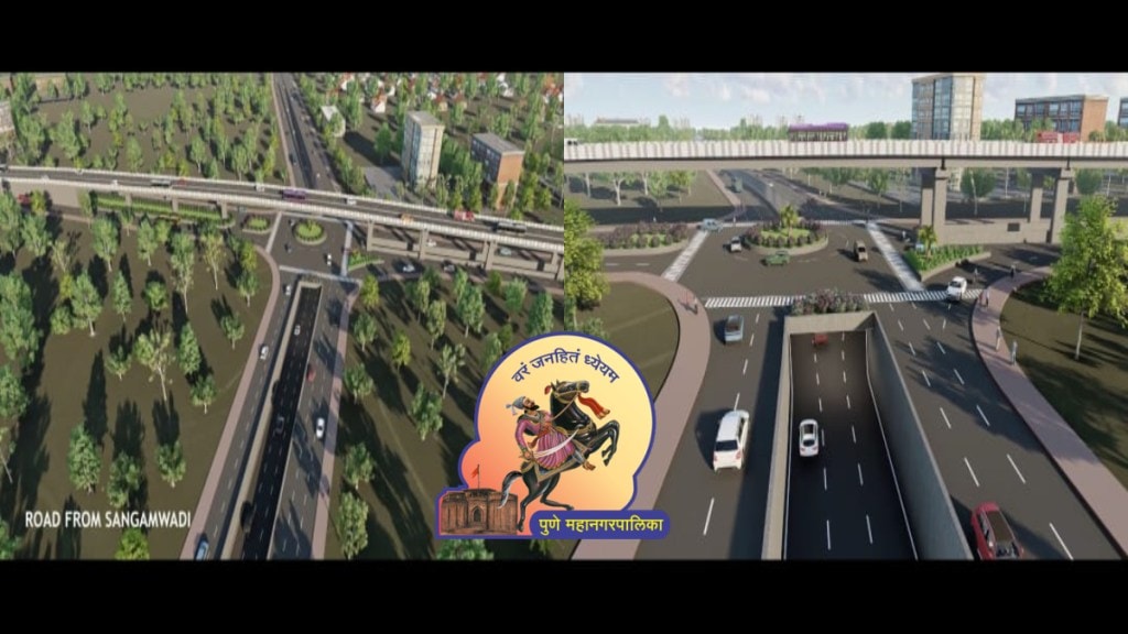 grade separator and flyover for yerwada junction pune