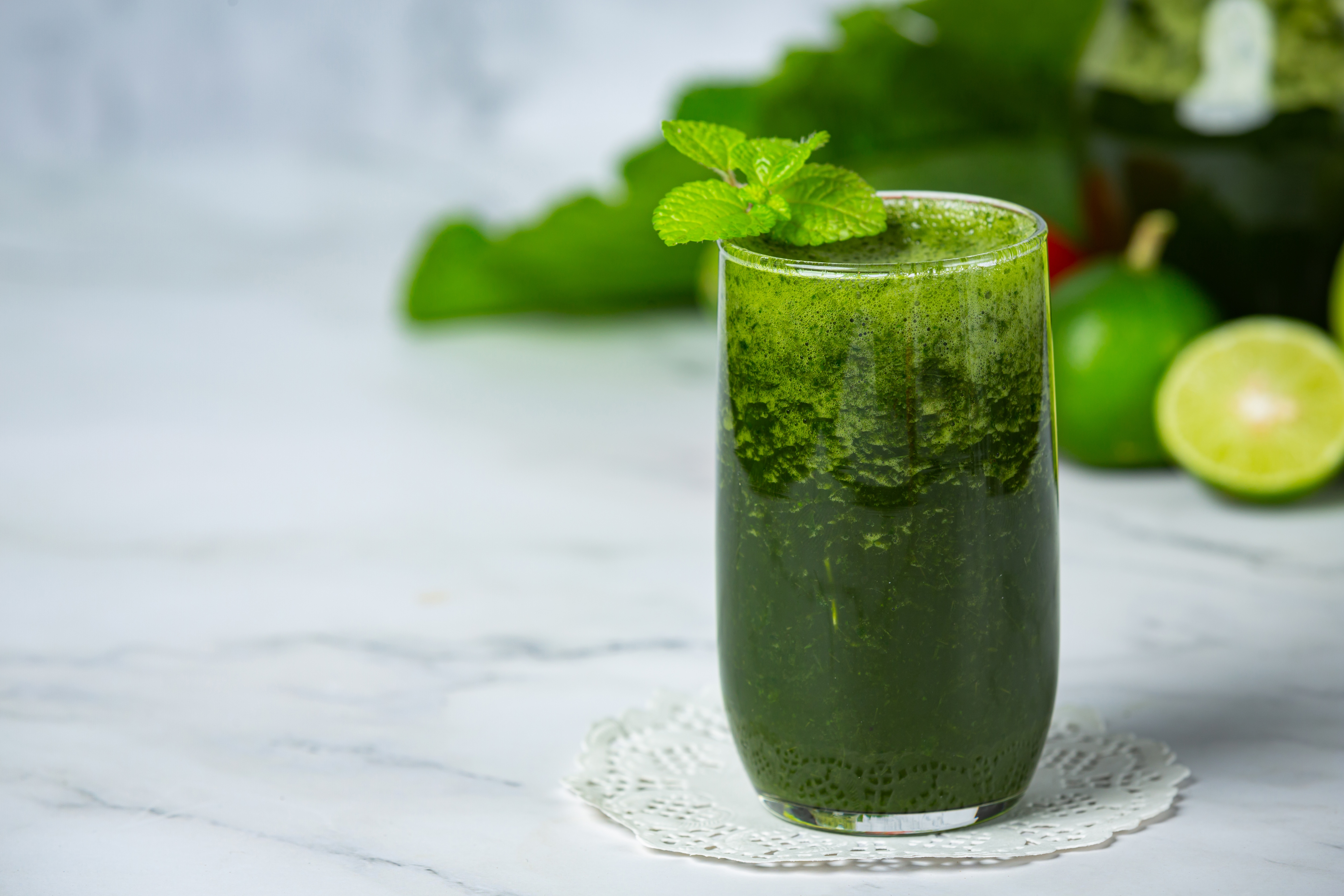 bitter gourd karela juice or neem juice