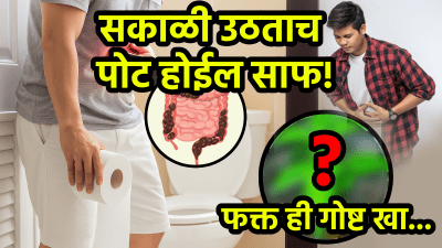 सकाळी उठताच पोटातील सगळी घाण निघेल बाहेर! रात्री झोपण्यापूर्वी फक्त ‘या’ ३ गोष्टी खा…