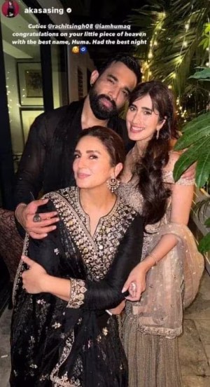 huma qureshi rachit singh photo