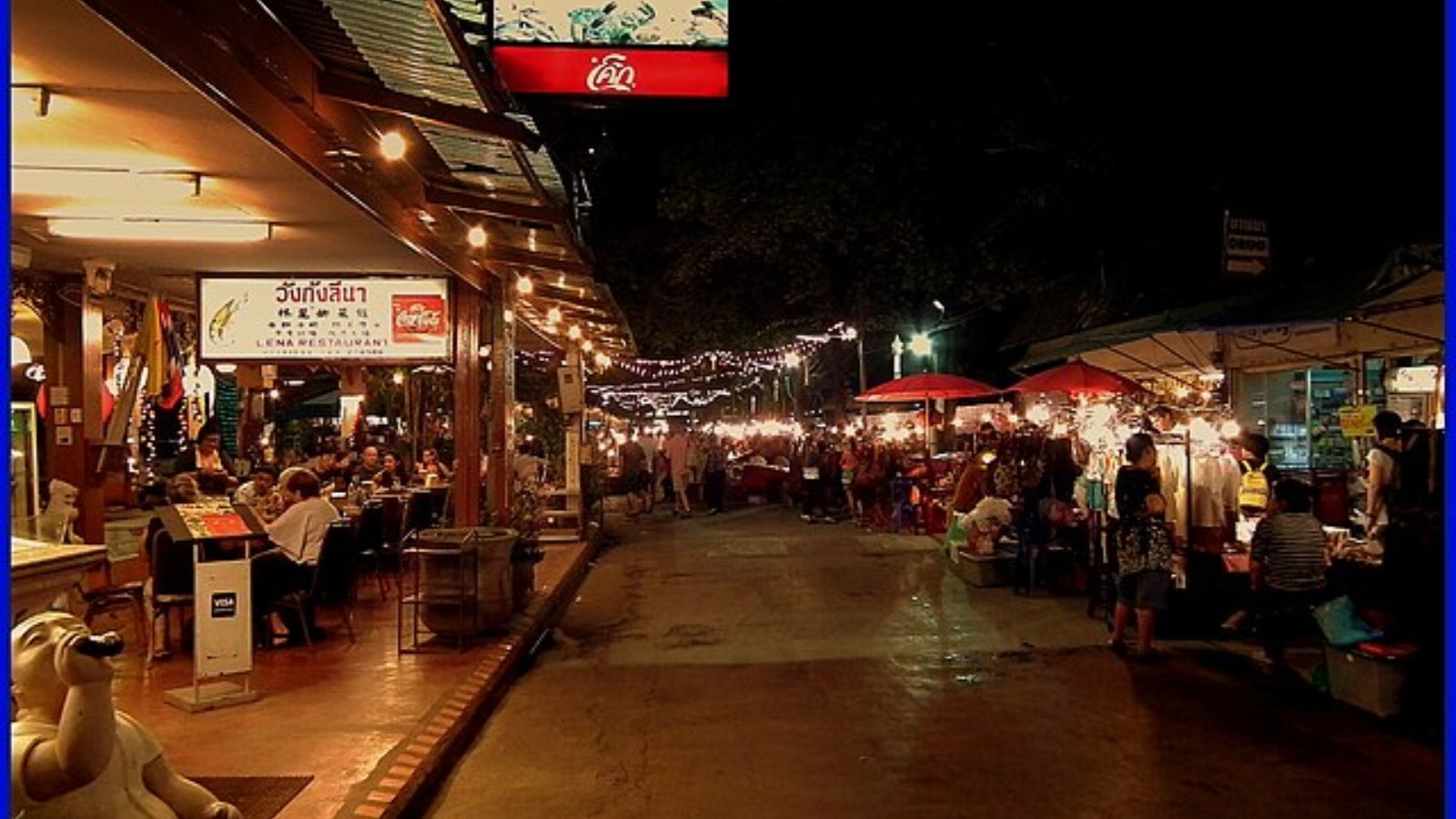 night markets, travel