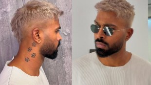 Hardik Pandya New Hair Style