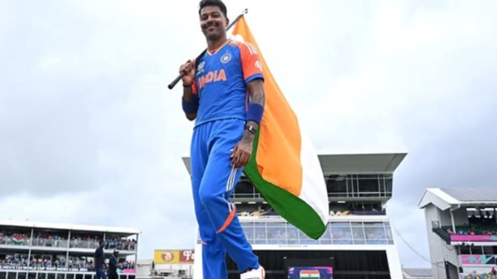 Hardik Pandya New Hair Style