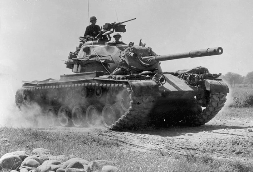 A Pakistani M48A1 Patton tank