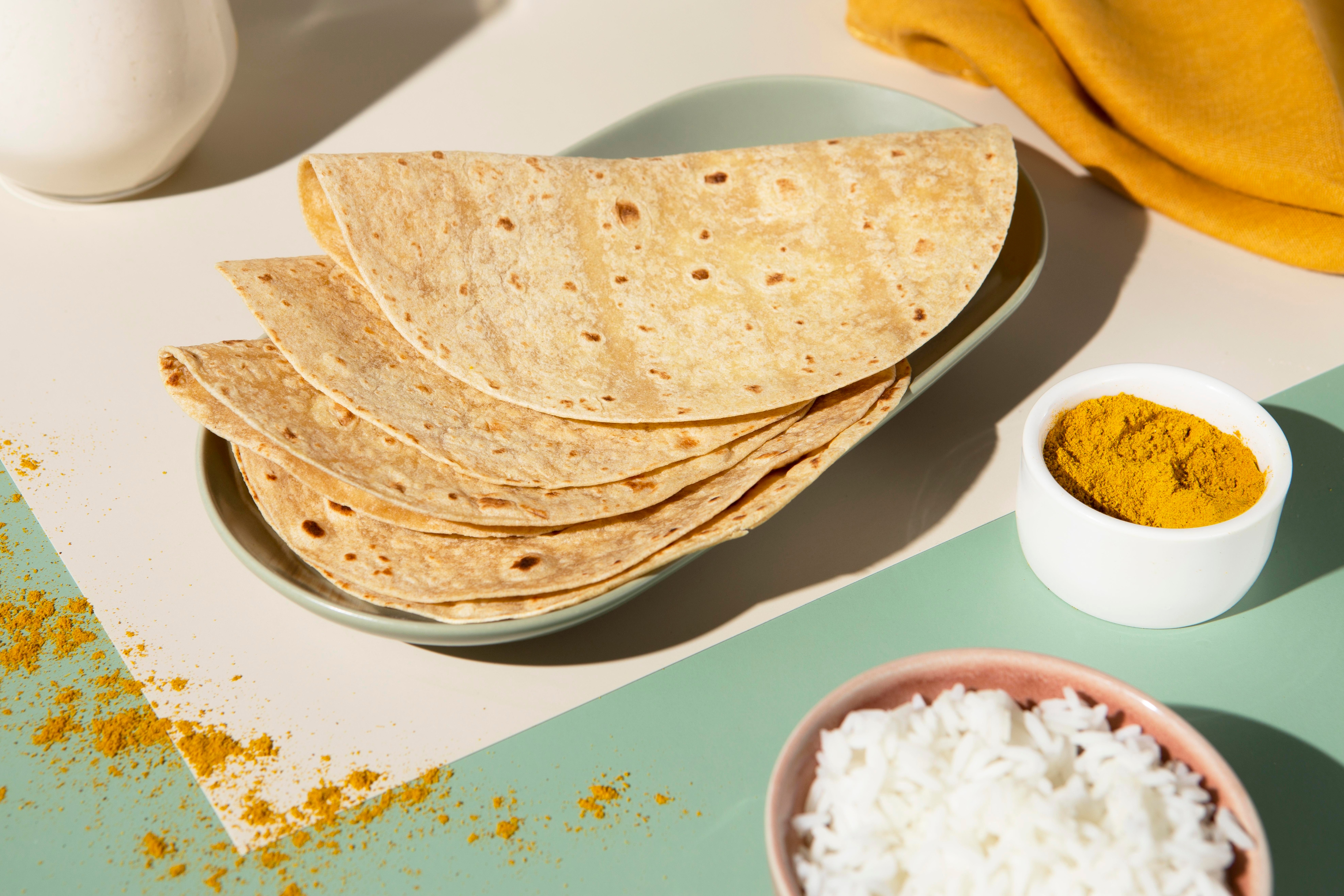 Rice vs roti