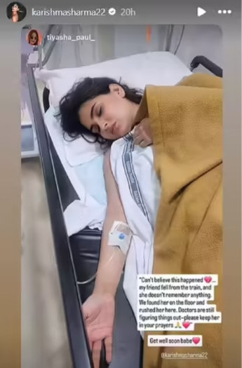 karishma sharma local train