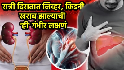 रात्री दिसतात लिव्हर, किडनी खराब झाल्याची ‘ही’ गंभीर लक्षणं; दुर्लक्ष न करता जाणून घ्या