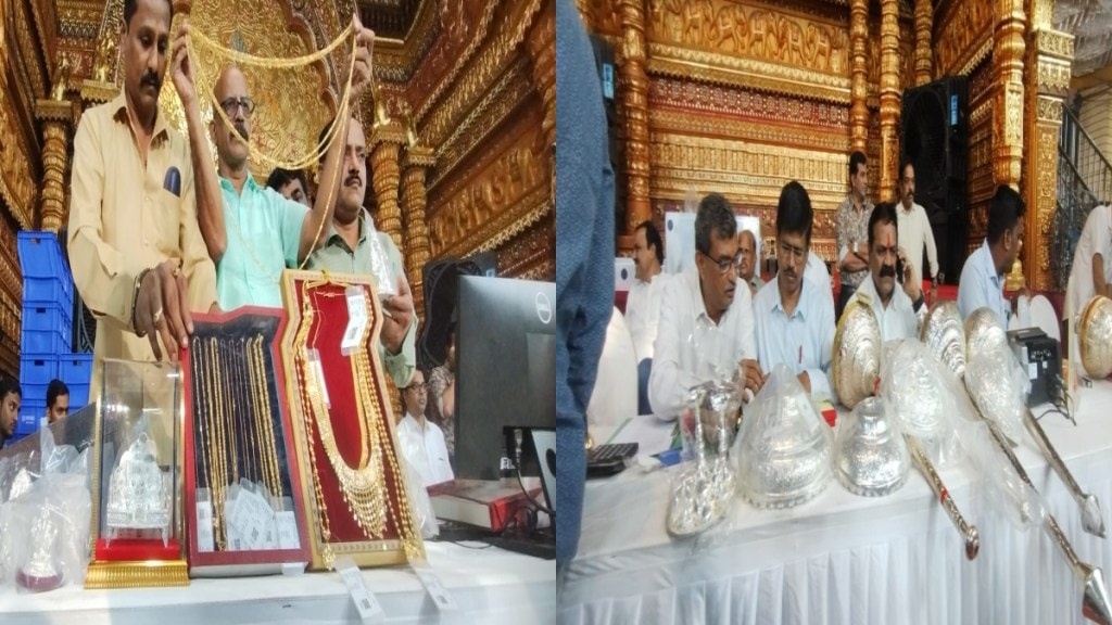 lalbaugcha raja donation auction live update mumbai