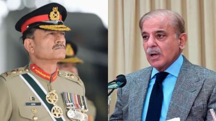 Pakistan PM Shehbaz Sharif faces SCO snub Asim Munir joins Shehbaz Sharif in China Marathi news