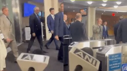 Indian journalist confront Pakistan PM Shehbaz Sharif watch Viral video