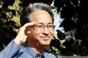 Sonam Wangchuk wife on Pakistan link allegations said Wangchuk praised PM Modi on stage there