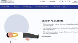 Dead body illustration on ITR portal : ITR दाखल करताना करदात्यांची खिल्ली? पोर्टलवरील मृतदेहाच्या चित्रावरून वाद; वापरकर्ते म्हणाले…