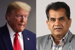 Amitabh Kant says donald Trump 100000 dollars H-1B visa fee will push growth in pune Bengaluru Hyderabad and Gurgaon