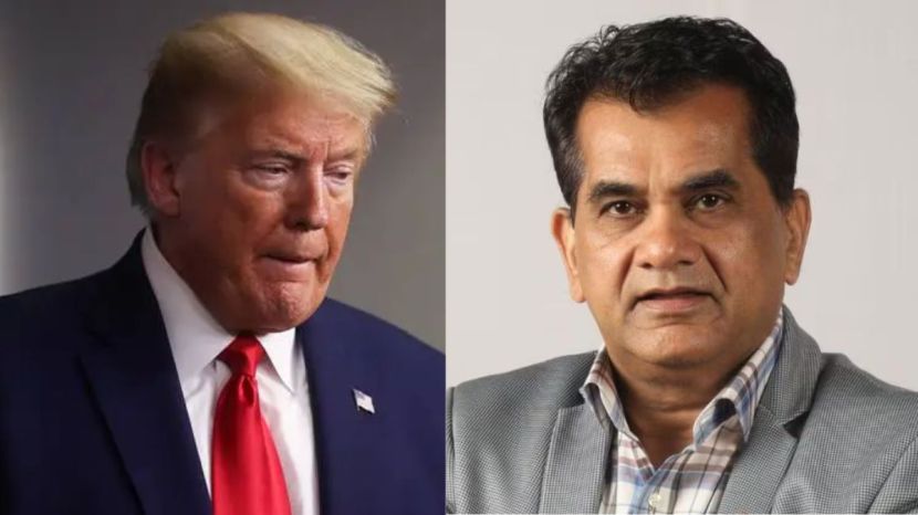 Amitabh Kant says donald Trump 100000 dollars H-1B visa fee will push growth in pune Bengaluru Hyderabad and Gurgaon