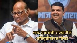 Sharad Pawar : नैसर्गिक आपत्तीशी कसा सामना करावा? शरद पवारांचा फडणवीस सरकारला सल्ला; म्हणाले, “मी राज्याचा प्रमुख असताना…”