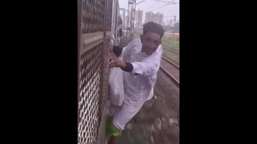 Indecent behavior with a woman in a local train; Case registered against a perverted youth