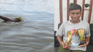 maharashtra Dombivli teen Aryan khedekar completes toughest open water swim