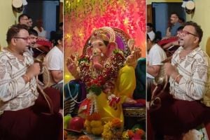 maharashtrachi hasyajatra fame prasad khandekar celebrates ganeshotsav in kokan shares video