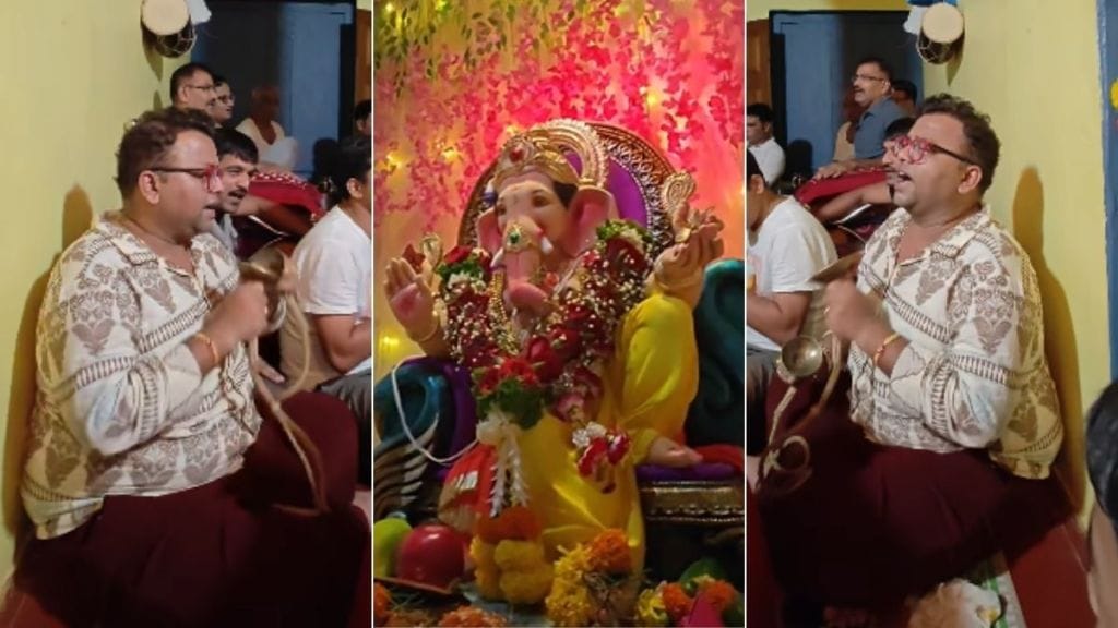 maharashtrachi hasyajatra fame prasad khandekar celebrates ganeshotsav in kokan shares video