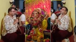 याला म्हणतात खरा कोकणी माणूस! ‘महाराष्ट्राची हास्यजत्रा’ फेम अभिनेत्याने गणपतीसाठी केली गायनसेवा, साधेपणाचं कौतुक
