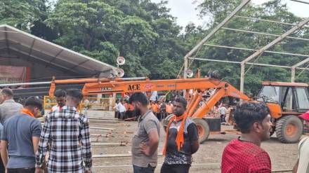 Manoj Jarange Patil Azad Maidan