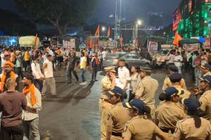 Mumbai protest response