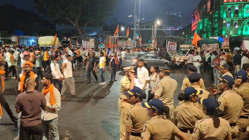 Mumbai protest response