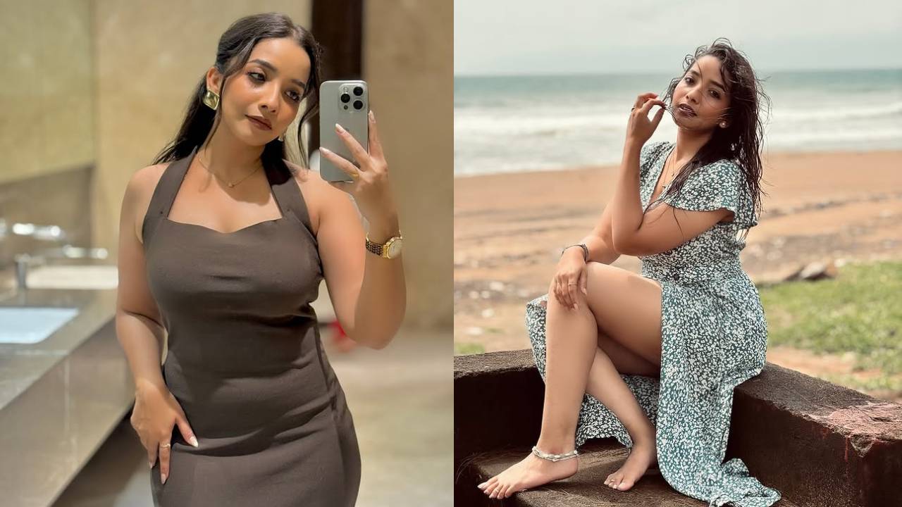 marathi actress ishaa sanjay beach photoshoot