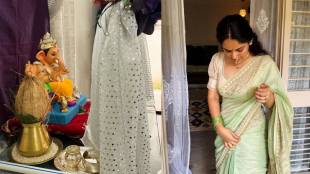 marathi actress pallavi patil home ganpati