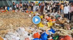 VIDEO : मराठा आरक्षण आंदोलन लांबण्याच्या शक्यतेने…गाव खेड्यातून अन्नधान्य खाद्य पदार्थांची रसद ओघ सुरु…